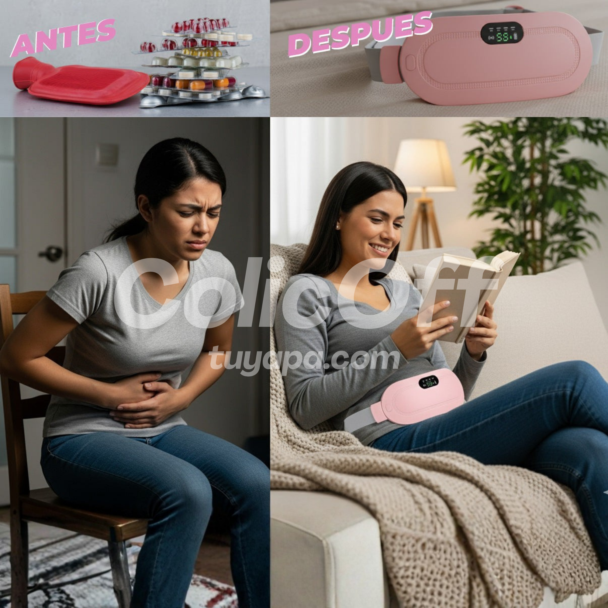 ColicOff® - Alivio Instantáneo de Cólicos