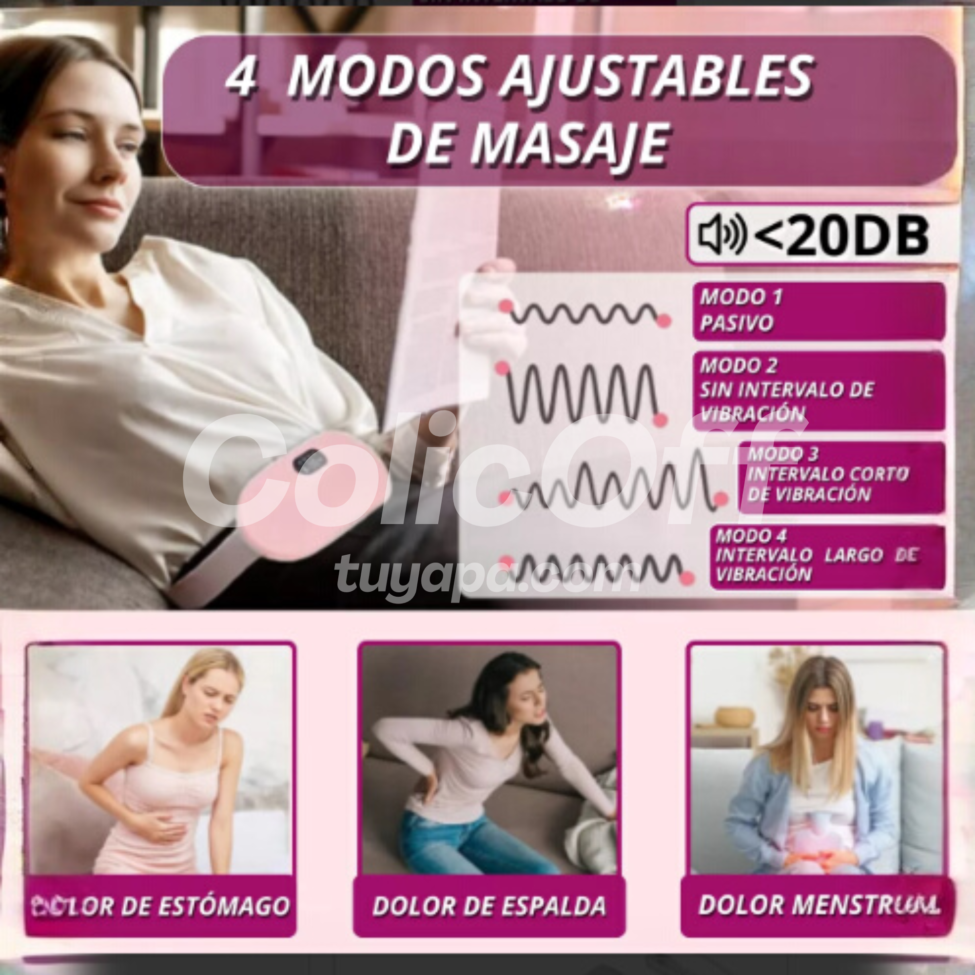 ColicOff® - Alivio Instantáneo de Cólicos